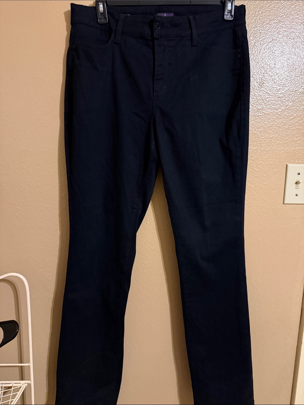 NYDJ Dark Navy Slim Straight Chinos